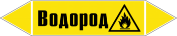 Маркировка трубопровода "водород" (пленка, 507х105 мм) - Маркировка трубопроводов - Маркировки трубопроводов "ГАЗ" - Магазин охраны труда ohranatruda-shop.ru